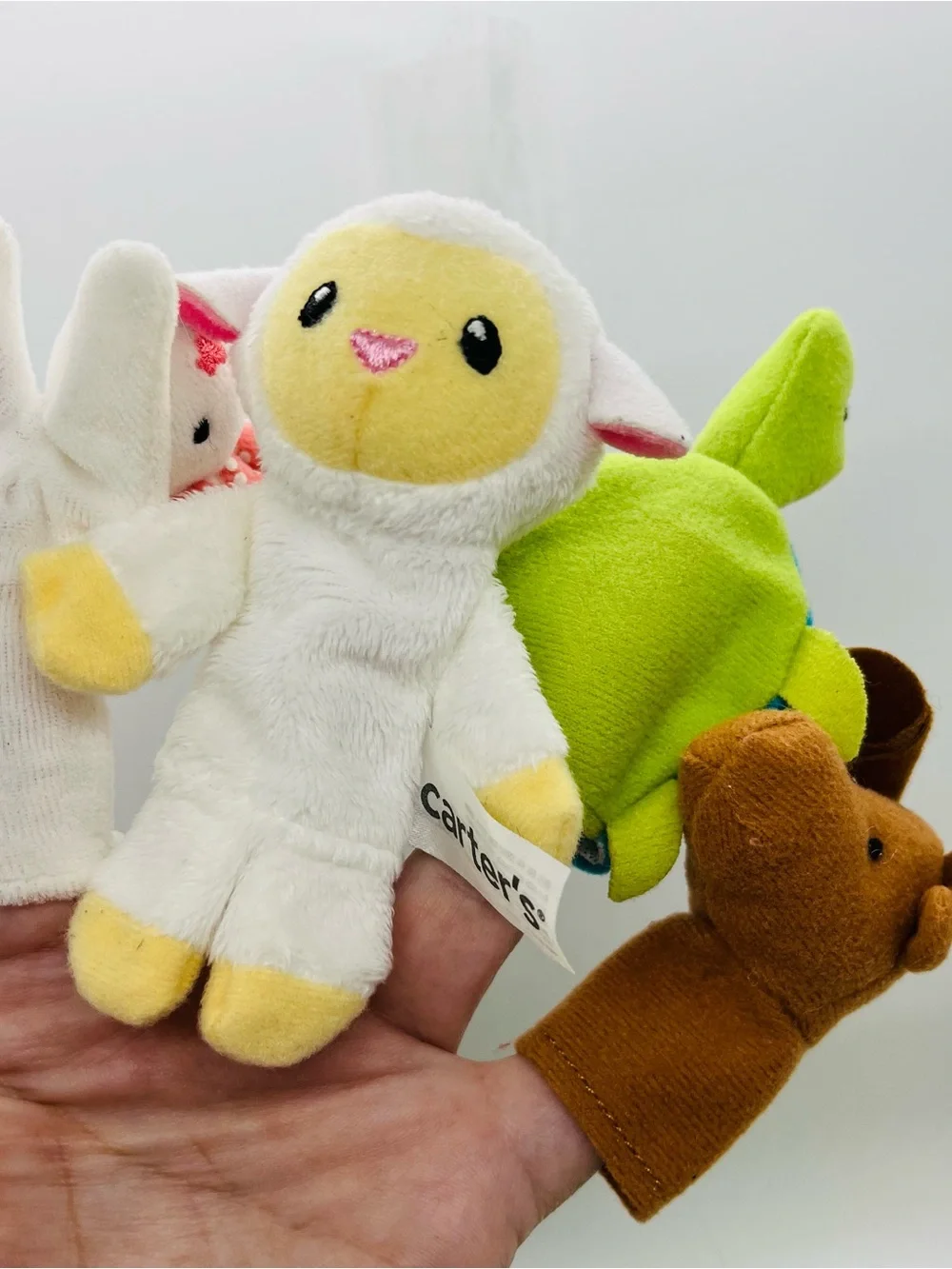 Plush Finger Puppets Lot of 33 Folkmanis Carters Manhattan Toy IKEA